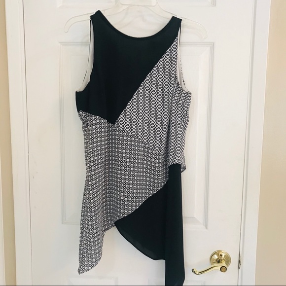 WHBM asymmetrical tunic top - Picture 1 of 5